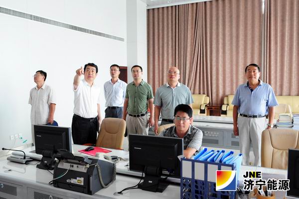 北京中联长盛投资控股有限公司客人到济矿拼搏在线官方网站-拼搏（中国）考察交流