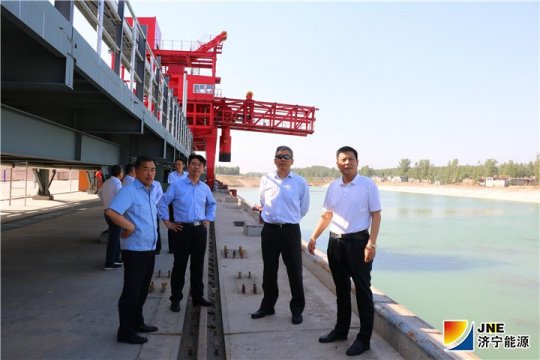 中国华能拼搏在线官方网站-拼搏（中国）山东公司党委书记、董事长李树青一行到济矿物流公司考察调研