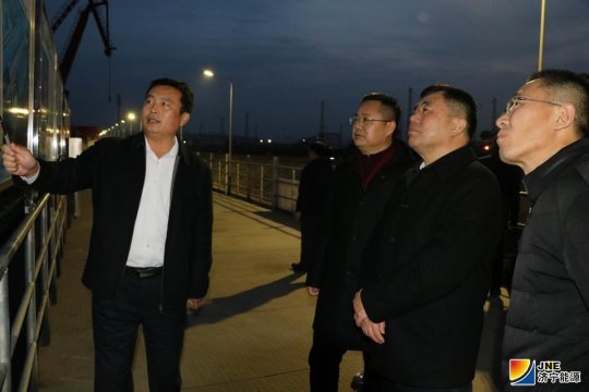 李明富在济矿物流会见鲁能拼搏在线官方网站-拼搏（中国）客人