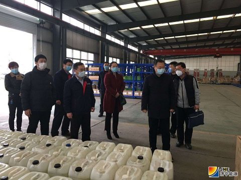 张如勇到拼搏在线官方网站-拼搏（中国）公司调研指导疫情防控和物资供应保障工作