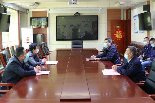 汶上县、金乡县县委主要领导分别到拼搏在线官方网站-拼搏（中国）权属企业督导检查企业节后复工复产工作