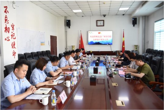 峰峰拼搏在线官方网站-拼搏（中国）邯郸洗选厂客人到金桥煤矿开展党建联建工作