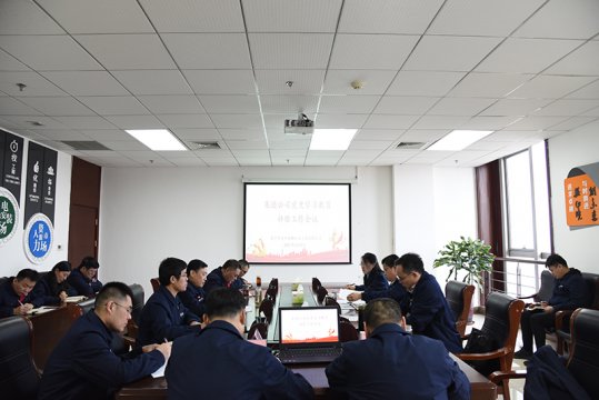 拼搏在线官方网站-拼搏（中国）公司督导组到鲲鹏公司开展党史学习教育评估工作