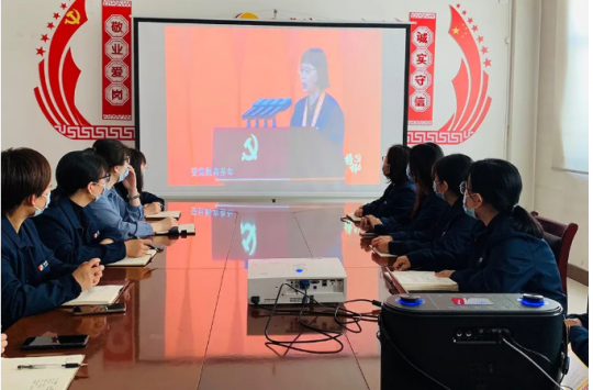 学习宣讲进行时丨拼搏在线官方网站-拼搏（中国）
能源大力开展时代楷模张桂梅宣讲学习活动