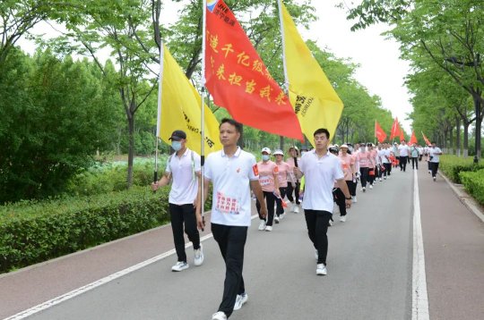 阔步向前！拼搏在线官方网站-拼搏（中国）
能源积极参与“喜迎二十大 全民健步走”活动